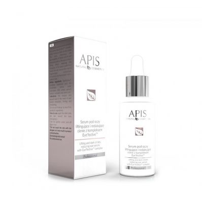 APIS Serum pod oczy liftingujące i redukujące cienie z kompleksem Eye"fectiveTM complex, 30 ml