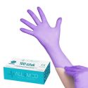 All4med jednorazowe rękawice diagnostyczne nitrylowe fioletowe l