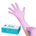 All4med jednorazowe rękawice diagnostyczne nitrylowe różowe S